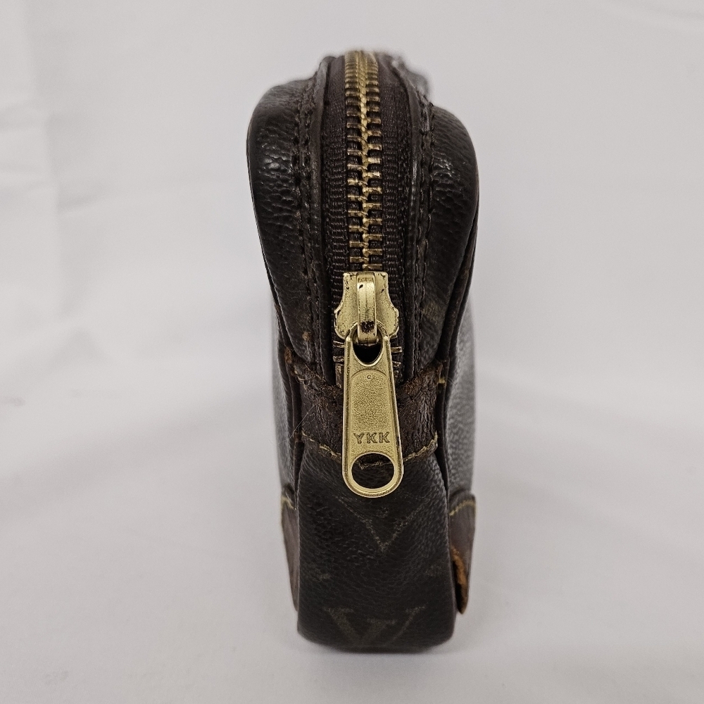 Louis Vuitton Vintage 1991 Marly Clutch In Brown LV Monogram - Picture 7 of 14